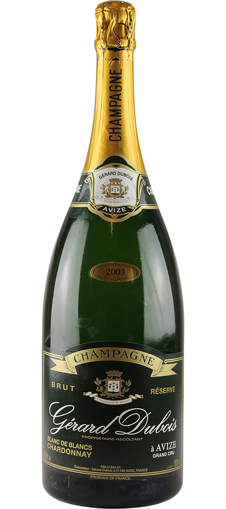 2003 Champagne Grand Cru Brut Réserve Blanc de Blancs magnum