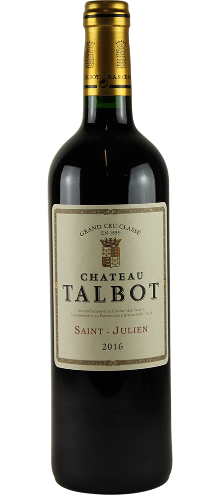 2016 Château Talbot 4. Cru